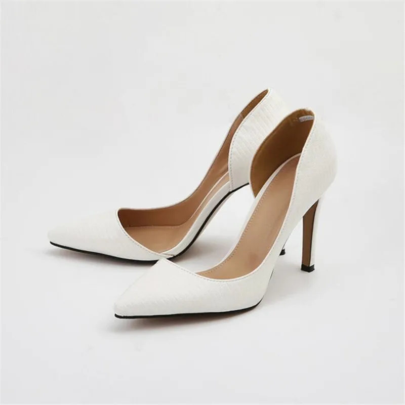 Women Pumps High Heels Shoes Spring New white high heels stiletto pointed shallow mouth single shoes sexy women's shoes
Women Pumps High Heels Shoes Spring New white high heels stiletto pointed shallow mouth single shoes sexy women's shoes