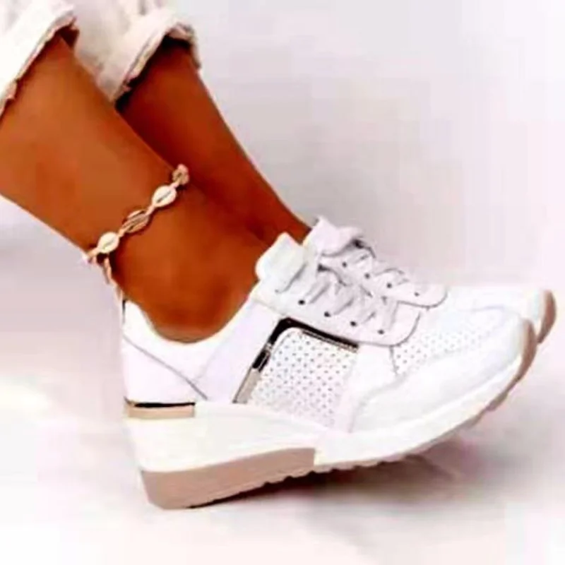 New Women Casual Shoes Height Increasing Sport Wedge Shoes Air Cushion Comfortable Sneakers Zapatos De Mujer
New Women Casual Shoes Height Increasing Sport Wedge Shoes Air Cushion Comfortable Sneakers Zapatos De Mujer