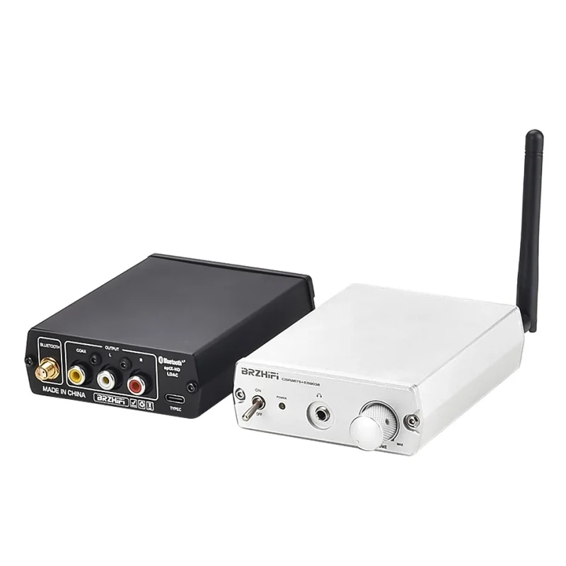 Беспроводной ресивер HIFI CSR8675 APTX HD LDAC Bluetooth 5.0 ES9038Q2M DAC декодирование 24 бит 96 кГц 3 5 м