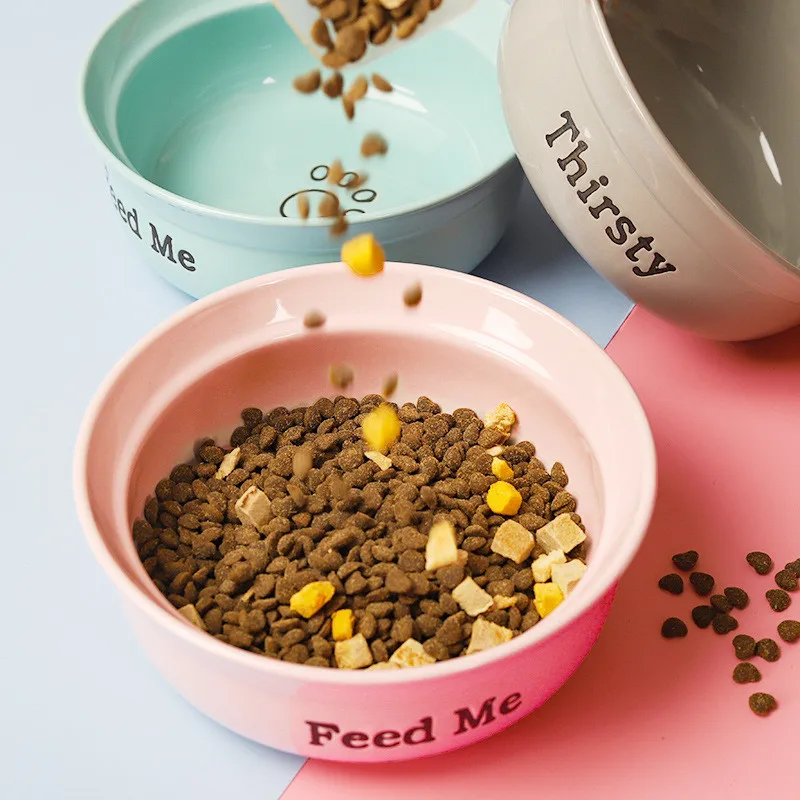 Pet Bowl Cute Cartoon Pet Feeder High-foot Single Mouth Skidproof Ceramic Dog Cat Food Bowls Pets Drinking Feeding Container
Pet Bowl Cute Cartoon Pet Feeder High-foot Single Mouth Skidproof Ceramic Dog Cat Food Bowls Pets Drinking Feeding Container