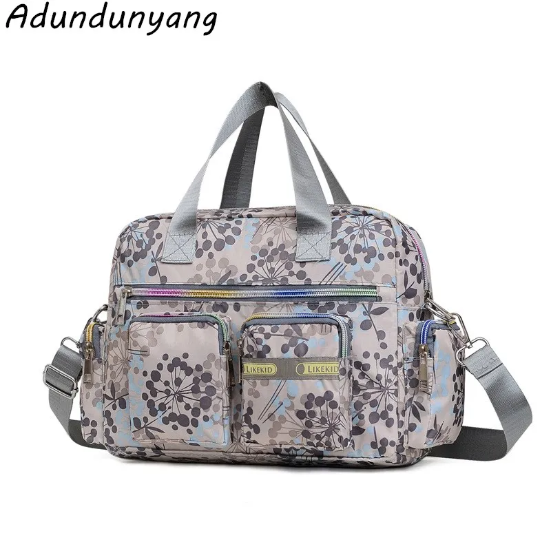 Fashion Waterproof Women Nylon Oxford Handbag Ladies Tote Bag Casual Shoulder Bag Mummy Bag Large Capacity Canvas Bag
Fashion Waterproof Women Nylon Oxford Handbag Ladies Tote Bag Casual Shoulder Bag Mummy Bag Large Capacity Canvas Bag