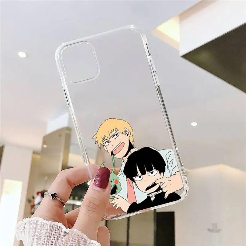 Mob Psycho 100 newly Phone Case Transparent for iPhone 11 12 mini pro XS MAX 8 7 6 6S Plus X 5S SE 2020 XR
Mob Psycho 100 newly Phone Case Transparent for iPhone 11 12 mini pro XS MAX 8 7 6 6S Plus X 5S SE 2020 XR