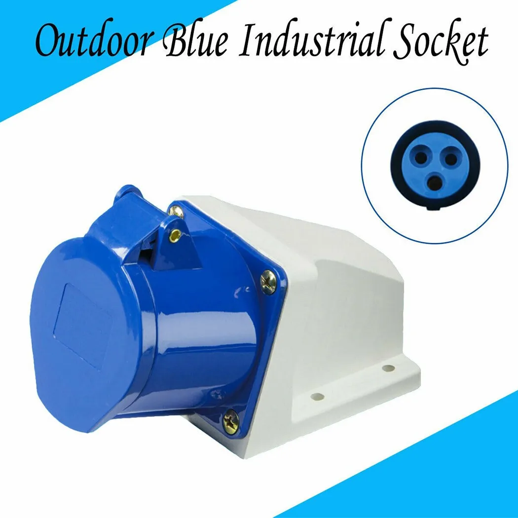 1PC Caravan Mains Socket Surface Mounted Inlet 16amp 220 Volt Complete With Flap Home Connectors Accessories
1PC Caravan Mains Socket Surface Mounted Inlet 16amp 220 Volt Complete With Flap Home Connectors Accessories