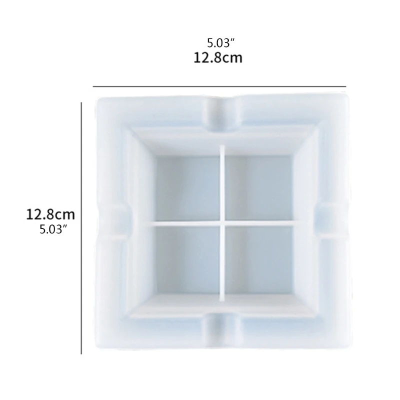 Square Ashtray Epoxy Resin Mold Ash Box Casting Silicone Mould DIY Crafts Ornaments Making Tool
Square Ashtray Epoxy Resin Mold Ash Box Casting Silicone Mould DIY Crafts Ornaments Making Tool