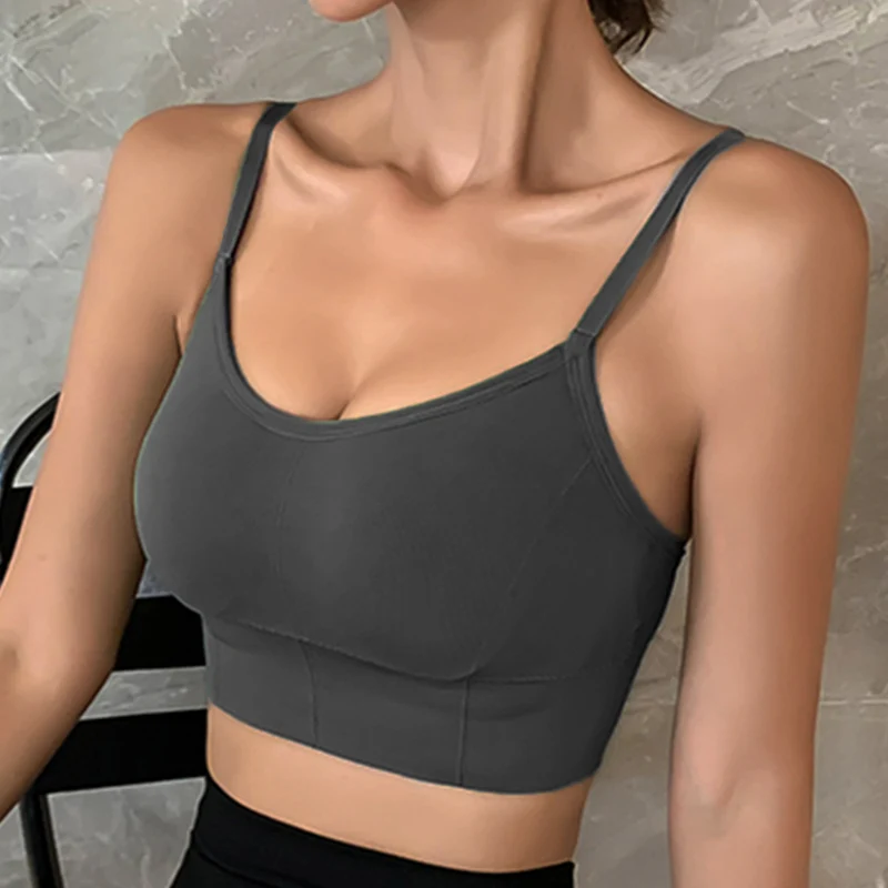 Women Tank Crop Top Sexy Female Underwear Seamless Crop Tops Lingerie Femme Strap Adjustable Camisole Street Fashion Woman Top
Women Tank Crop Top Sexy Female Underwear Seamless Crop Tops Lingerie Femme Strap Adjustable Camisole Street Fashion Woman Top