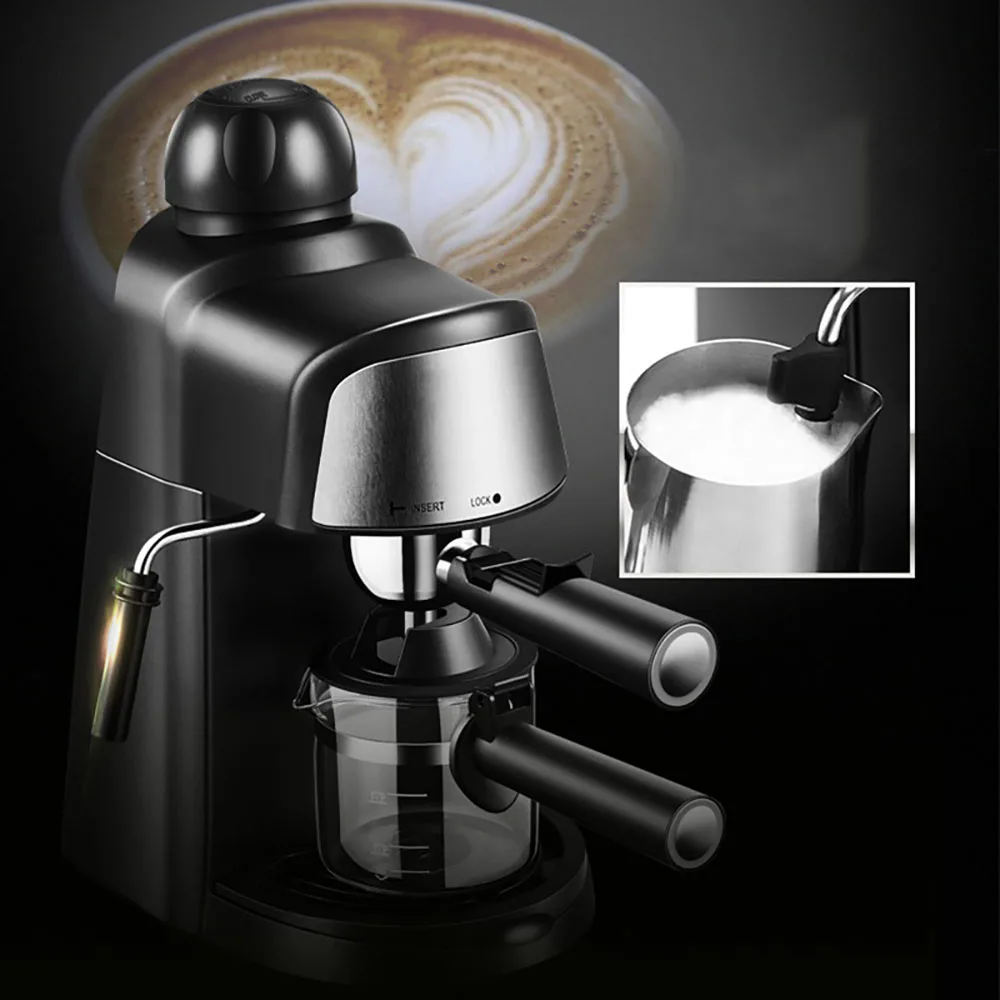 240ml Semi-Automatic Espresso Electric Coffee Machine Express Electric Foam Coffee Maker Kitchen Appliances 220V
240ml Semi-Automatic Espresso Electric Coffee Machine Express Electric Foam Coffee Maker Kitchen Appliances 220V