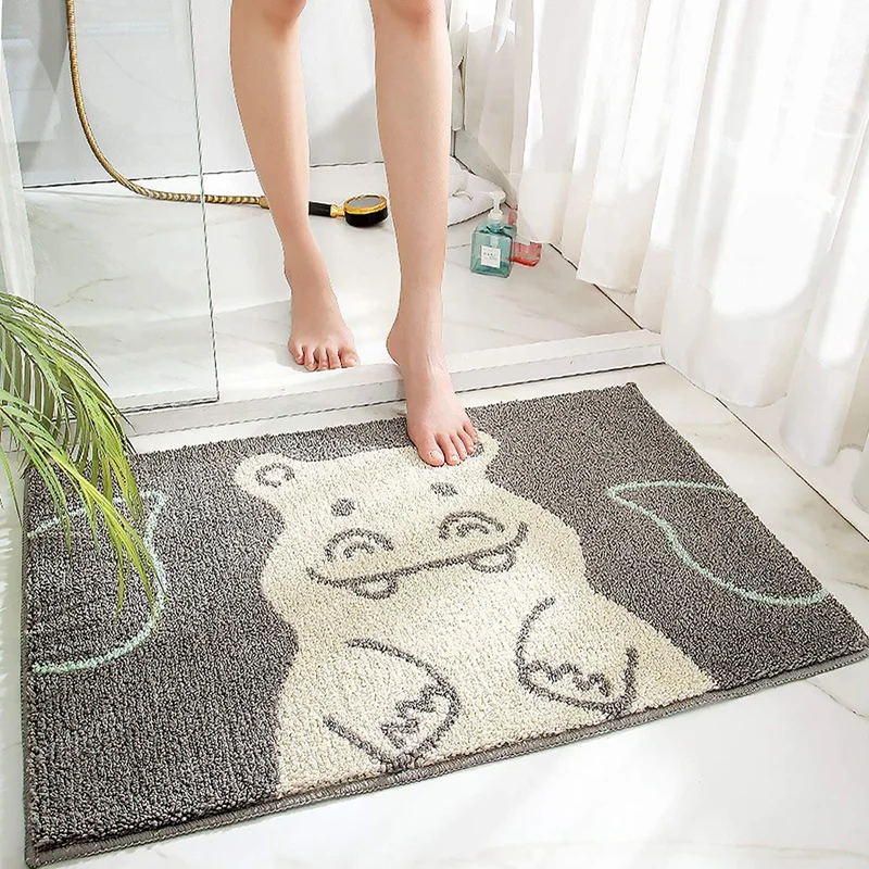 Cute Bath Rug Non Slip Soft Shaggy Bath Mat for Bathroom Rug Kids Machine Washable Water Absorbent Carpet
Cute Bath Rug Non Slip Soft Shaggy Bath Mat for Bathroom Rug Kids Machine Washable Water Absorbent Carpet