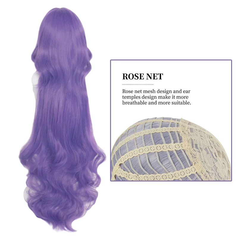 L-email wig LoL Syndra Cosplay Wig LoL Withered Rose Syndra Cosplay Long Purple Wavy Women Wig Synthetic Hair Heat Resistant
L-email wig LoL Syndra Cosplay Wig LoL Withered Rose Syndra Cosplay Long Purple Wavy Women Wig Synthetic Hair Heat Resistant