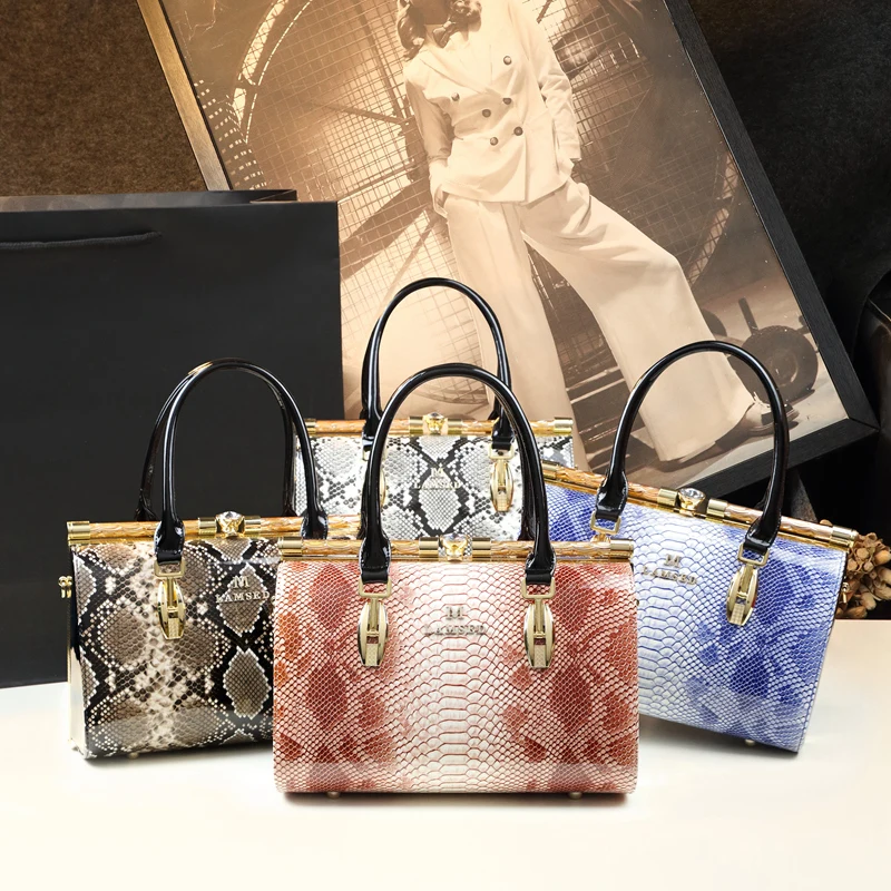 New Fashion Top Handle Bags For Women Leather Handbag Simple Solid Boston Messenger Bag Ladies Patent Leather Handbag Bolsos
New Fashion Top Handle Bags For Women Leather Handbag Simple Solid Boston Messenger Bag Ladies Patent Leather Handbag Bolsos