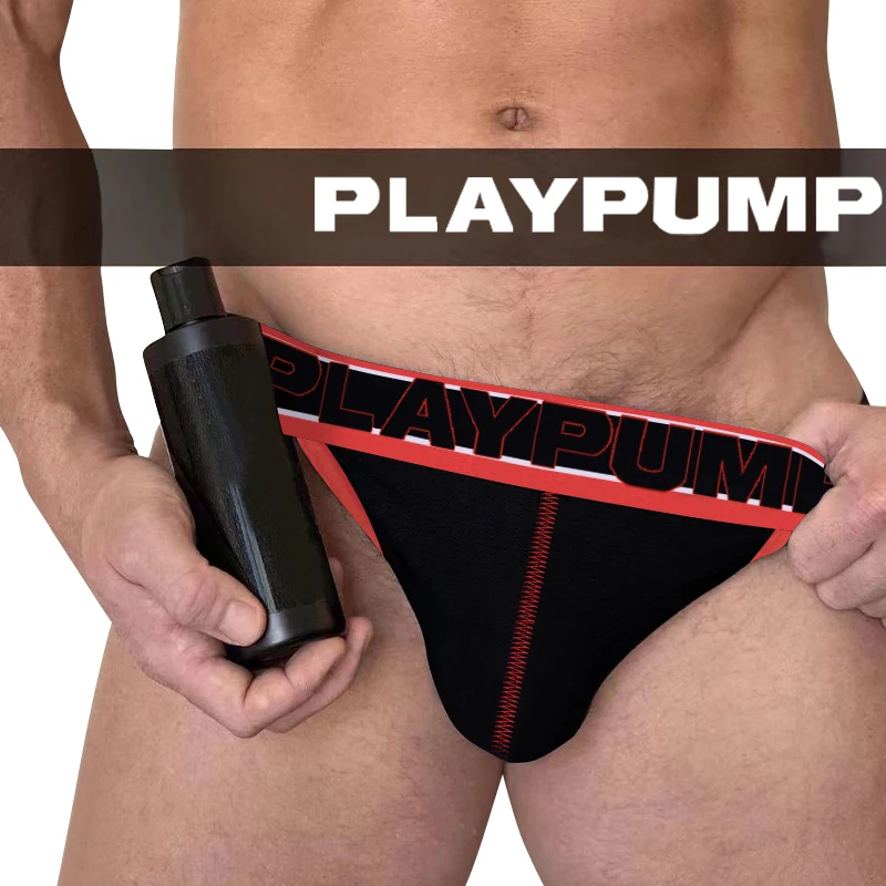 Трусы-танга PLAYPUMP PP9105 мужские из дышащего хлопка, джоки, стринги, пикантное нижнее белье для мужчин, гей-трусы
Трусы-танга PLAYPUMP PP9105 мужские из дышащего хлопка, джоки, стринги, пикантное нижнее белье для мужчин, гей-трусы
