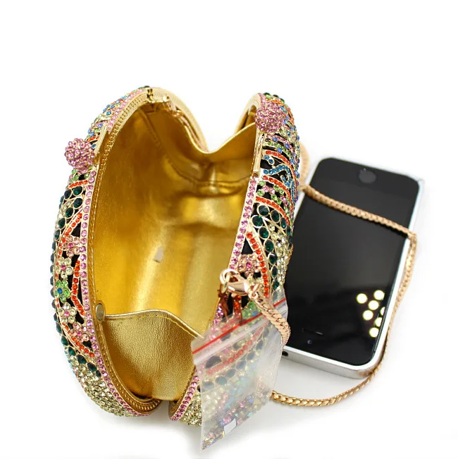 XIYUAN Brand Luxury Crystal Female Evening Clutch Party Dinner Ladies Clutches Bag Fashion Multicolored Diamond Womens Chain Messenger Handbags Party Purses
XIYUAN Brand Luxury Crystal Female Evening Clutch Party Dinner Ladies Clutches Bag Fashion Multicolored Diamond Womens Chain Messenger Handbags Party Purses