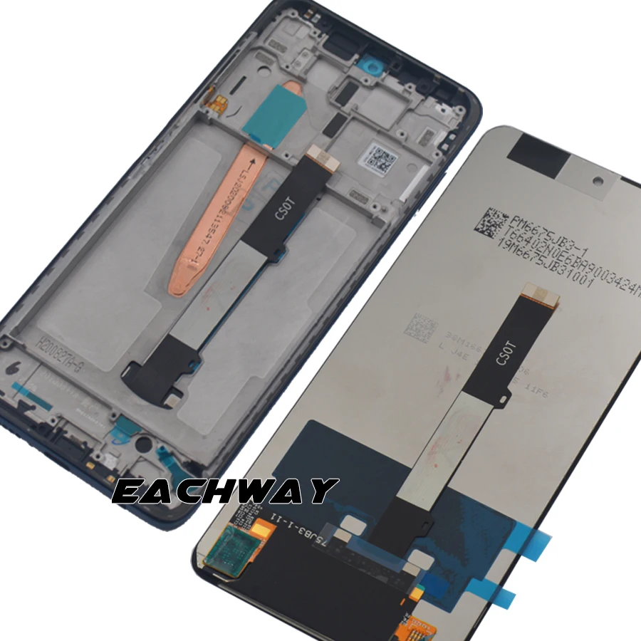 Оригинальный ЖК дисплей 6 67 дюйма для Xiaomi Poco X3 Pro с сенсорным экраном дигитайзер в