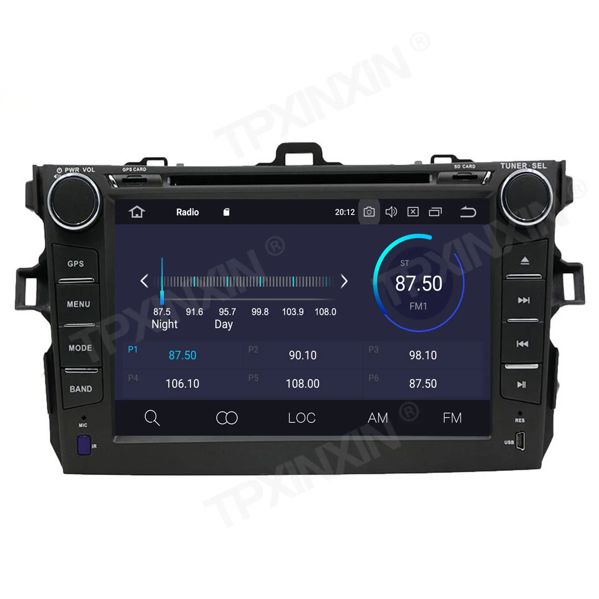 Android 10 PX6 Car Radio For Toyota corolla 2007 - 2013 Multimedia Video Recoder Player Navigation GPS Accessories Auto 2din dvd 
Android 10 PX6 Car Radio For Toyota corolla 2007 - 2013 Multimedia Video Recoder Player Navigation GPS Accessories Auto 2din dvd