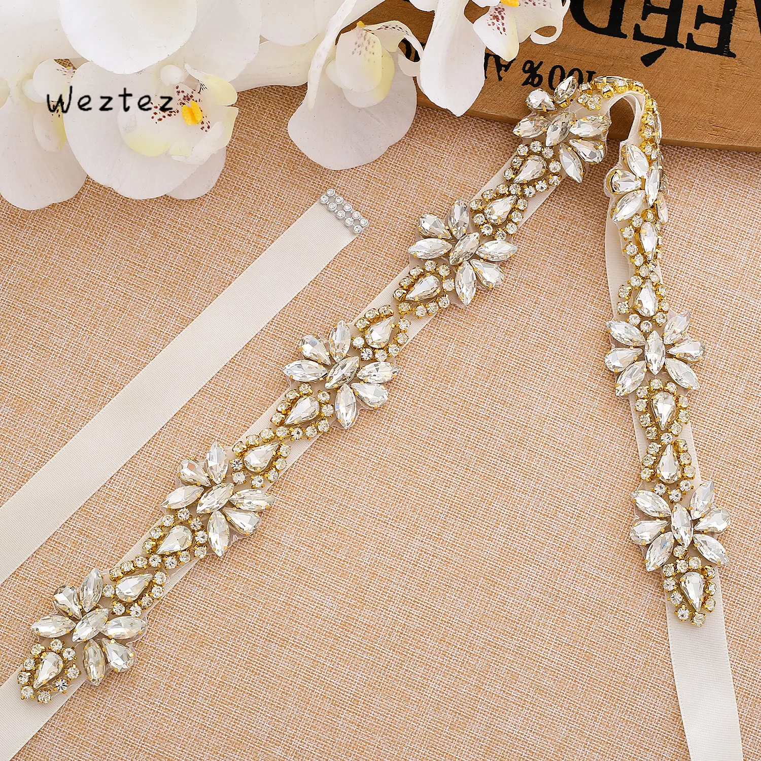 Diamond Wedding Belt Gold Rhinestones Pearls Bridal Sash Handmade Crystal Bridal BeltFor Wedding Party Dresses Y166G
Diamond Wedding Belt Gold Rhinestones Pearls Bridal Sash Handmade Crystal Bridal BeltFor Wedding Party Dresses Y166G