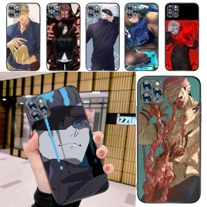Jujutsu Kaisen Satoru Gojo Sukuna Fushiguro Megumi Yuji Itadori Phone Case For iPhone 11 Pro MAX Back Cover Soft TPU Funda
Jujutsu Kaisen Satoru Gojo Sukuna Fushiguro Megumi Yuji Itadori Phone Case For iPhone 11 Pro MAX Back Cover Soft TPU Funda