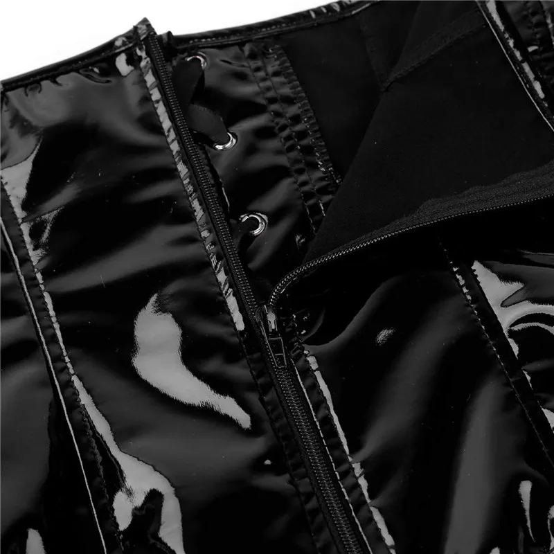 hirigin 2021 New Sexy PU Leather Zip Up Corset Belt Fashion Lace-up Harness Corset Party Cupped Strapless Cummerbunds Waistbands
hirigin 2021 New Sexy PU Leather Zip Up Corset Belt Fashion Lace-up Harness Corset Party Cupped Strapless Cummerbunds Waistbands