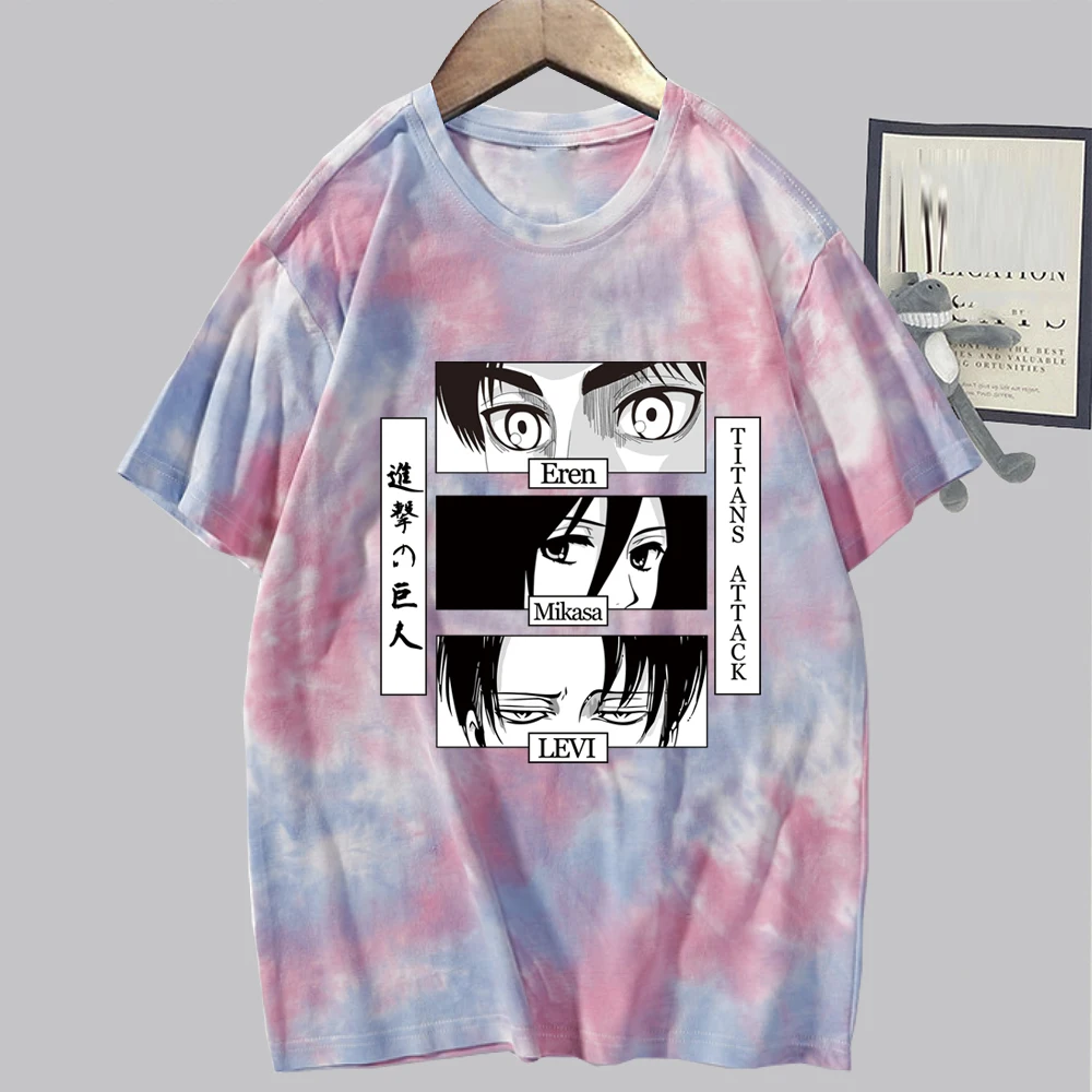 Harajuku Style Printed Top Loose Summer Round Neck Tee Shirts Anime Attack On Titan T-shirt
Harajuku Style Printed Top Loose Summer Round Neck Tee Shirts Anime Attack On Titan T-shirt