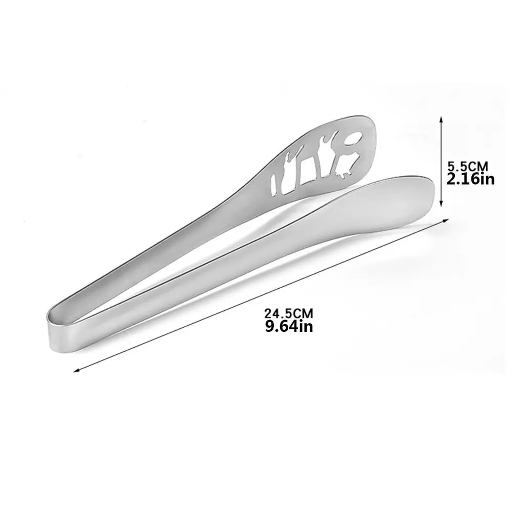 304 Stainless Steel Food Tong Baking Tool Food Shovel Clamp Multifunctional Steak Bread Pastry Clamp Food Clip
304 Stainless Steel Food Tong Baking Tool Food Shovel Clamp Multifunctional Steak Bread Pastry Clamp Food Clip