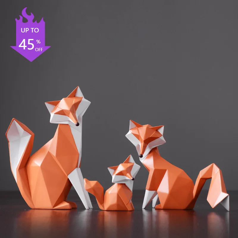 Simple Fox Light Luxury Small Ornaments Modern Simple Home Decoration Resin Crafts Room Animal Table Furnishings
Simple Fox Light Luxury Small Ornaments Modern Simple Home Decoration Resin Crafts Room Animal Table Furnishings