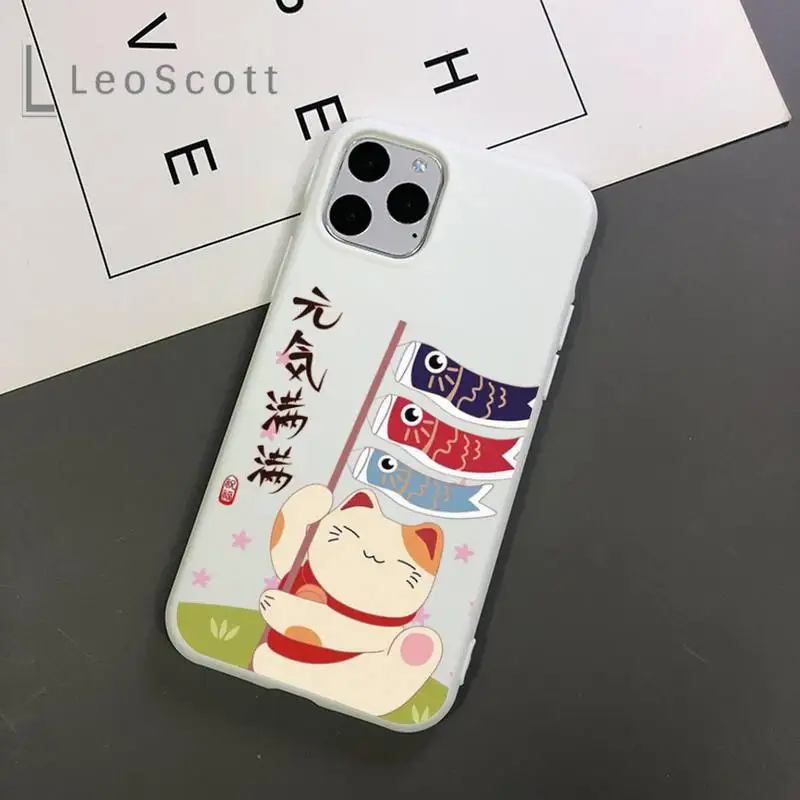 Koi Fish Cherry Blossom Lucky Cat Fashion Phone Case Candy Color for iPhone 11 12 mini pro XS MAX 8 7 6 6S Plus X 5S SE 2020 XR
Koi Fish Cherry Blossom Lucky Cat Fashion Phone Case Candy Color for iPhone 11 12 mini pro XS MAX 8 7 6 6S Plus X 5S SE 2020 XR