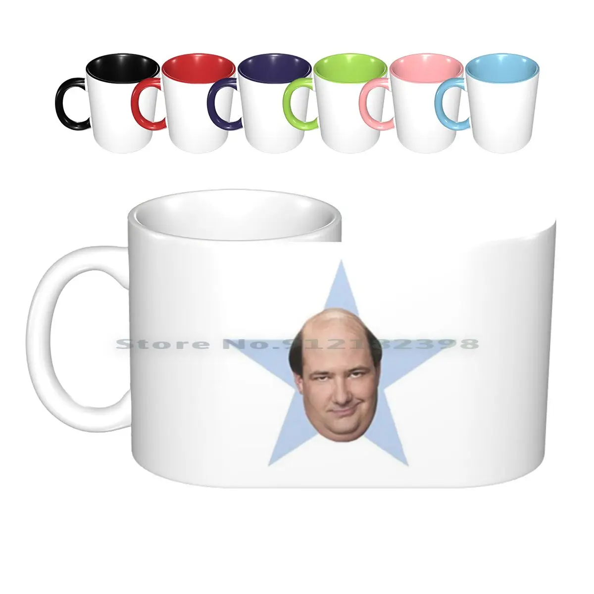 

The Office Kevin Star Icon Ceramic Mugs Coffee Cups Milk Tea Mug The Office Kevin Star Star Nbc Creative Trending Vintage Gift