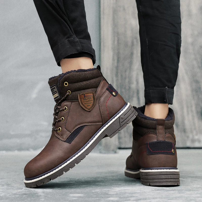 Winter Shoes Men Mens Brown Boots Casual Loafers Shoes For Men Winter Desert Male Shoe Black Men's Leather Vintage Hot Sale
Winter Shoes Men Mens Brown Boots Casual Loafers Shoes For Men Winter Desert Male Shoe Black Men's Leather Vintage Hot Sale