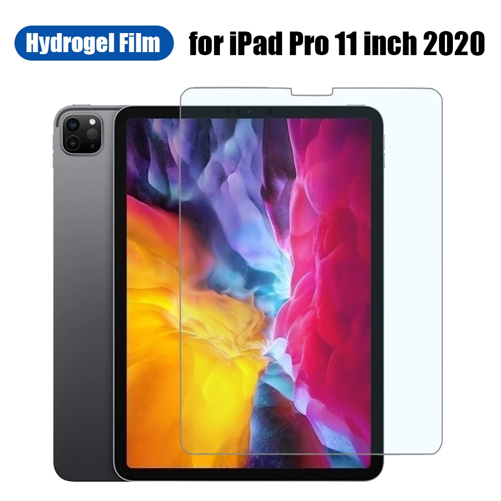 For iPad Pro 11 inch 2020 Hydrogel Film Tablet Screen Protector Pro11 Bubble Free Anti-Scratch Oleophobic Coating Full Cover
For iPad Pro 11 inch 2020 Hydrogel Film Tablet Screen Protector Pro11 Bubble Free Anti-Scratch Oleophobic Coating Full Cover