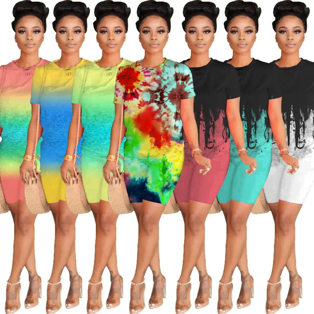 Rainbow Art Print Two Piece Set Wholesale Hot Sale Streetwear Women O Neck Short Sleeve Pullover Tees And Shorts Tracksuit
Rainbow Art Print Two Piece Set Wholesale Hot Sale Streetwear Women O Neck Short Sleeve Pullover Tees And Shorts Tracksuit