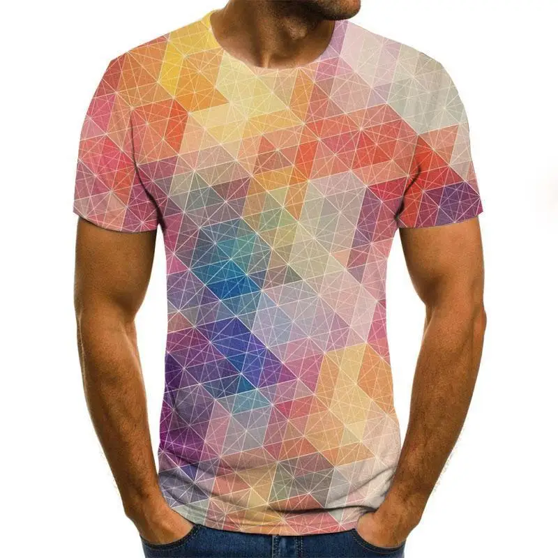 Summer 3d Printing Men 'S T -Shirt Casual Short -Sleeved O -Neck Men 'S T -Shirt Colorful Fashion Printing 3d T -Shirt Top
Summer 3d Printing Men 'S T -Shirt Casual Short -Sleeved O -Neck Men 'S T -Shirt Colorful Fashion Printing 3d T -Shirt Top