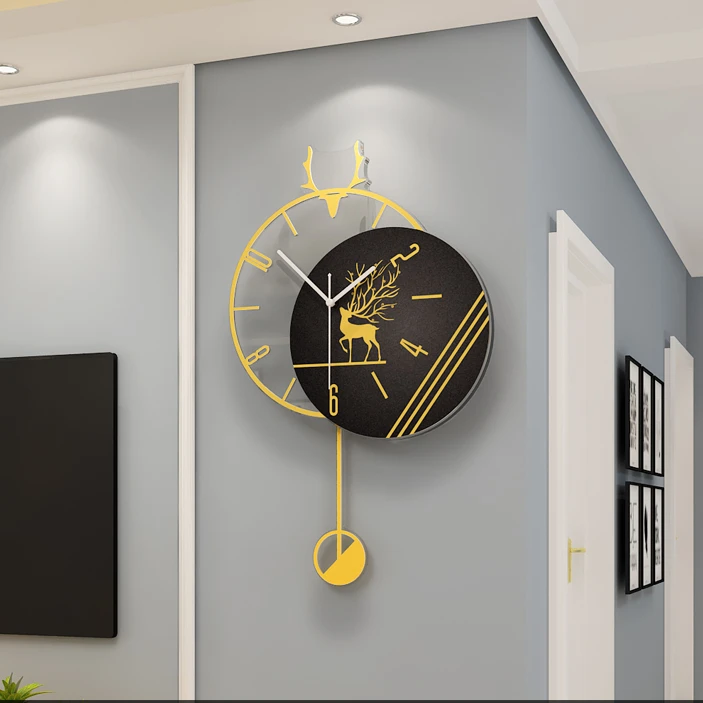 Fashion Gold Luxury Simple Wall Clock Meta Creative Art Silent Large Wall Clock Bedroom Nordic Zegar Scienny Home Decor EF50WC
Fashion Gold Luxury Simple Wall Clock Meta Creative Art Silent Large Wall Clock Bedroom Nordic Zegar Scienny Home Decor EF50WC