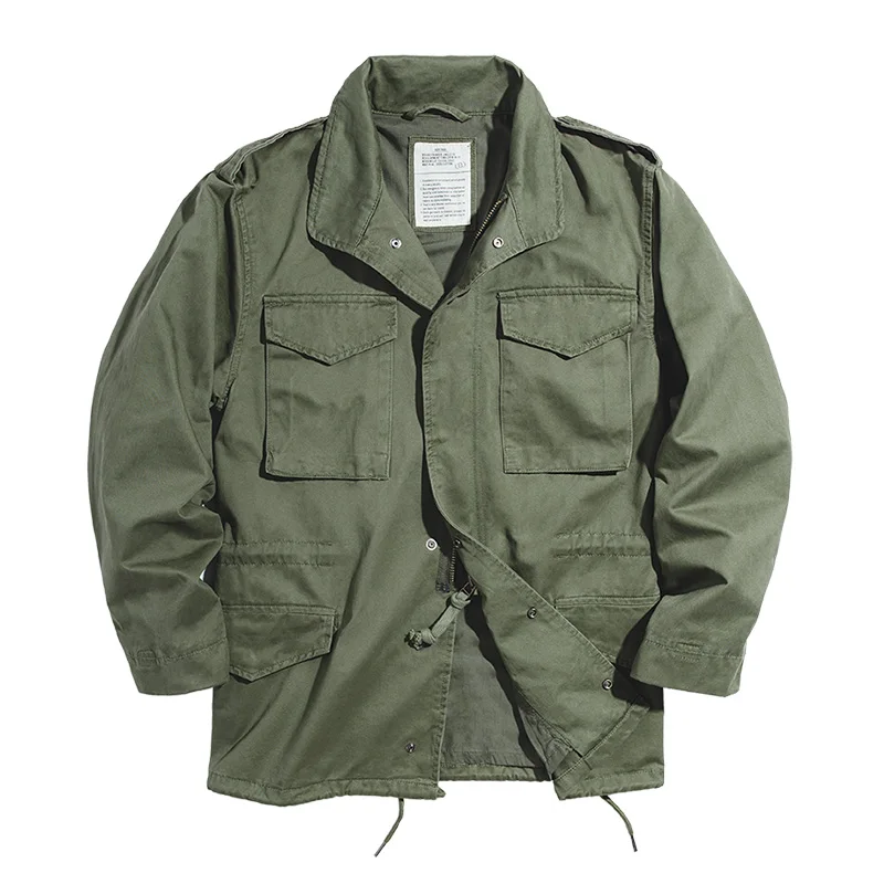 Men's retro jacket engraved m65 denim jacket army military multi-pocket denim jacket men
Men's retro jacket engraved m65 denim jacket army military multi-pocket denim jacket men