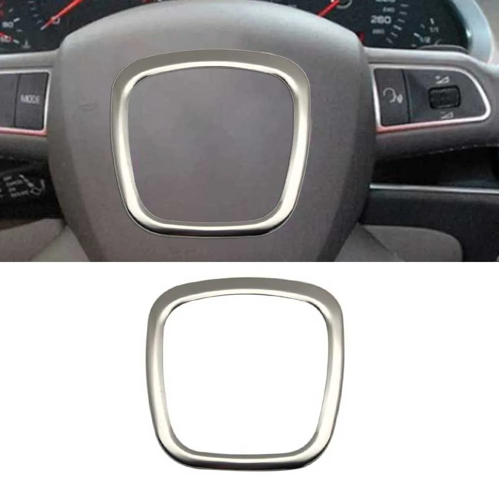 1pcs Car Silver Modified Interior Square Steering Wheel Sticker Auto Interior Accessories For A3A4L/A6L/Q3/Q5
1pcs Car Silver Modified Interior Square Steering Wheel Sticker Auto Interior Accessories For A3A4L/A6L/Q3/Q5