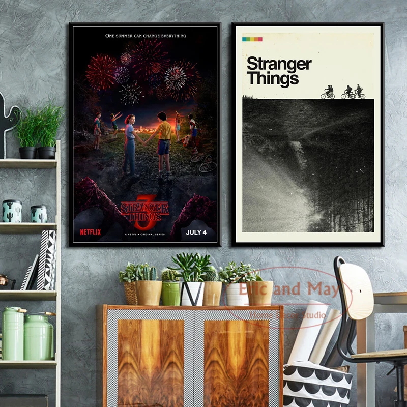 Stranger Things New Season Netflix Hot Tv Series Show Wall Art Canvas Painting Pictures Wall Paintings For Bedrooms Cuadros
Stranger Things New Season Netflix Hot Tv Series Show Wall Art Canvas Painting Pictures Wall Paintings For Bedrooms Cuadros