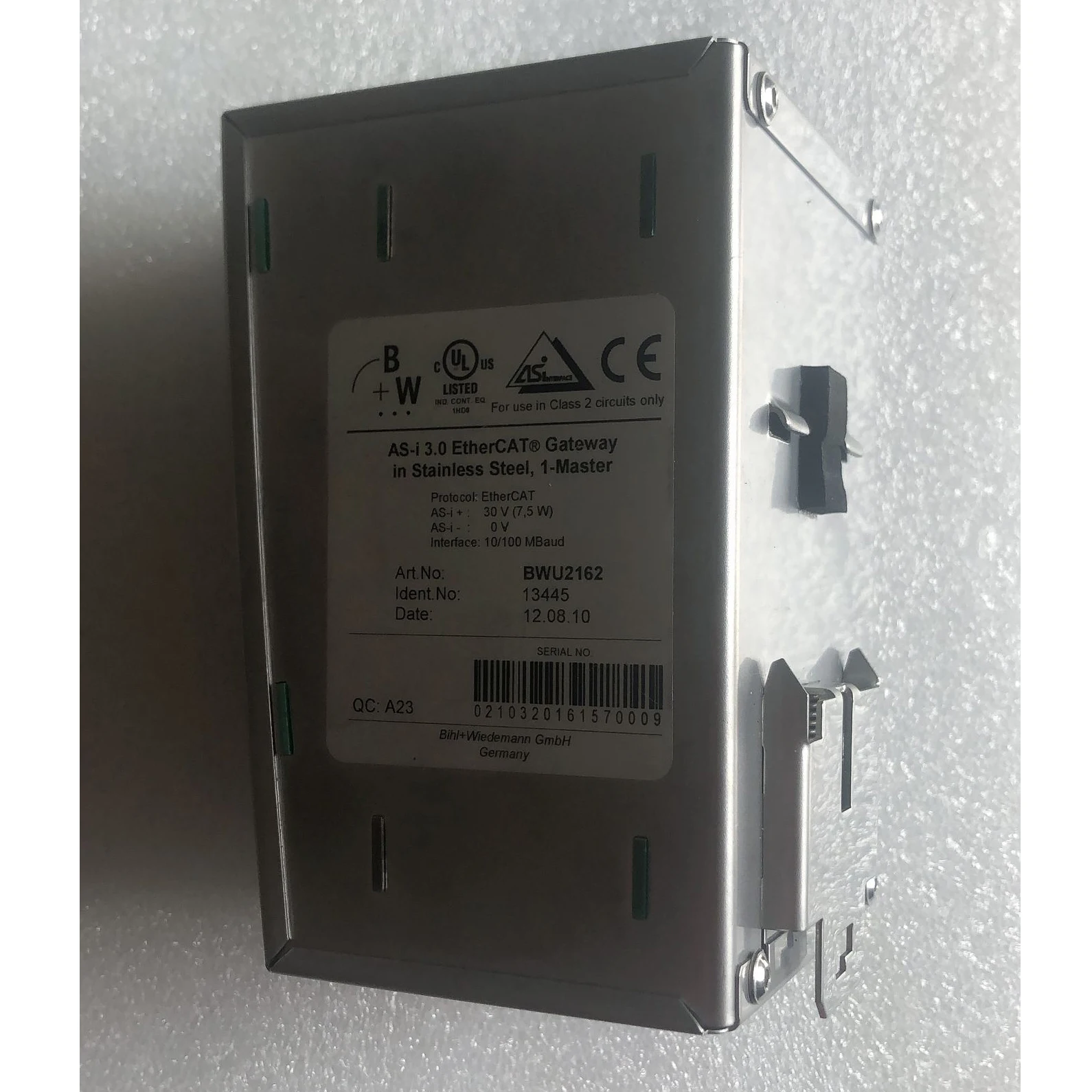 Bihl+Wiedemann Bihl Wiedemann AS-I 3.0 encoders Gateway BWU2162 
Bihl+Wiedemann Bihl Wiedemann AS-I 3.0 encoders Gateway BWU2162