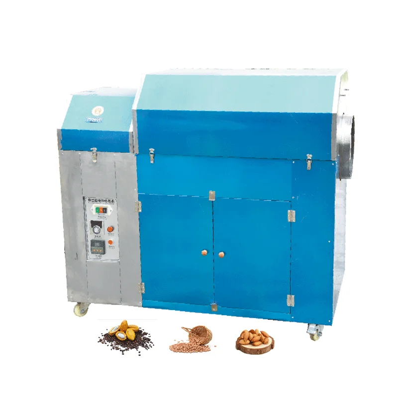 Multi functional Rotary Drum Roaster Sunflower Seed Macadamia Nut Green Tea Roasting Machine
Multi functional Rotary Drum Roaster Sunflower Seed Macadamia Nut Green Tea Roasting Machine