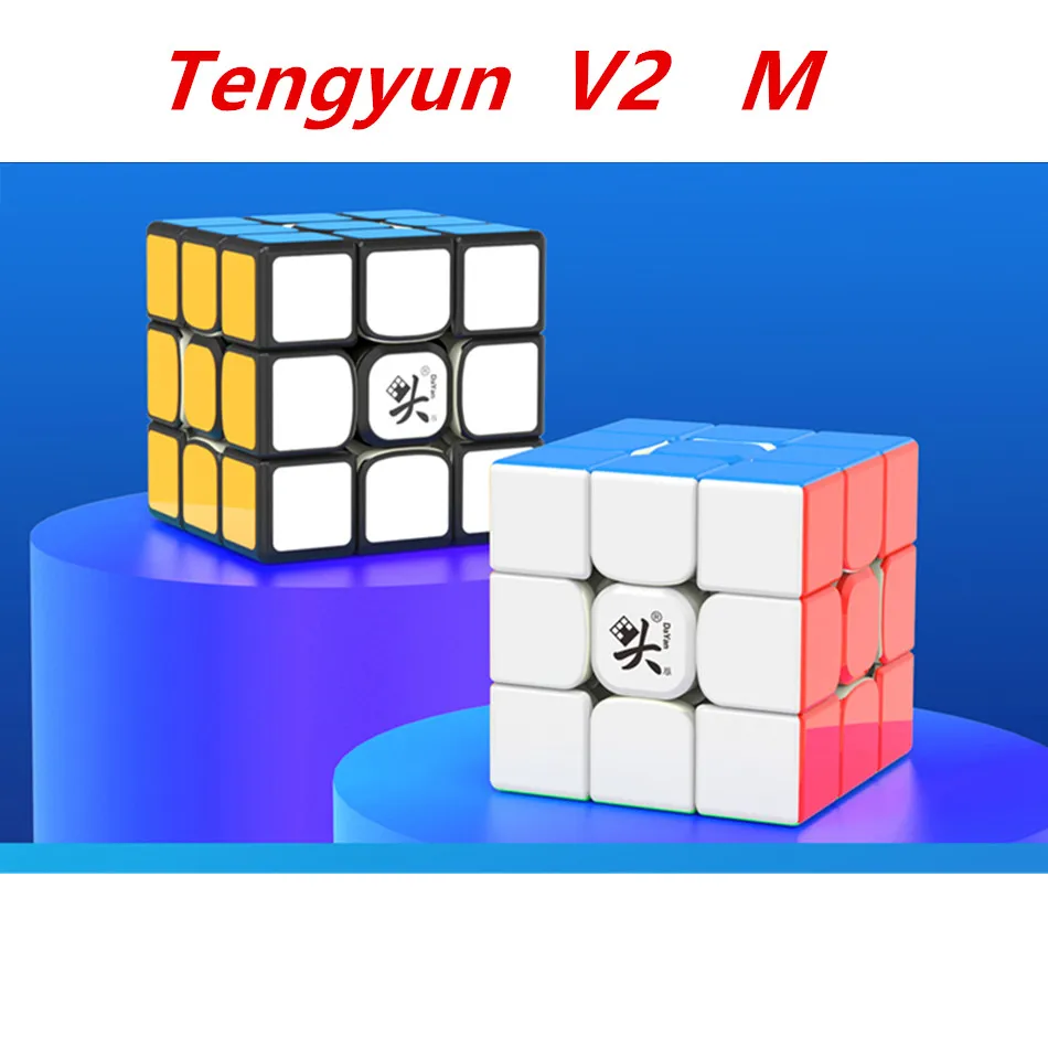 Tengyun V2 M 3x3x3 V1 Магнитный куб профессиональный Dayan V8 3x3 / v2m магический скоростной teng