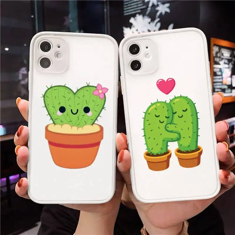 Strong cactus Phone Case For iPhone 12 11 Mini Pro XR XS Max 7 8 Plus X Matte transparent White Cover
Strong cactus Phone Case For iPhone 12 11 Mini Pro XR XS Max 7 8 Plus X Matte transparent White Cover