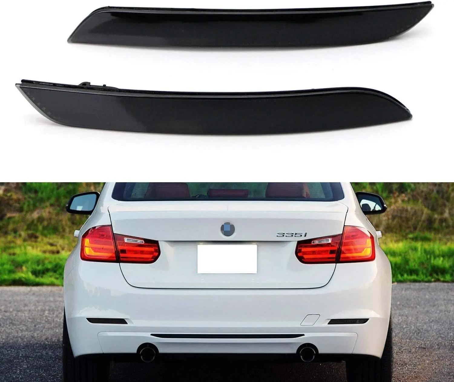 Линзы для отражателя бампера совместимы с обычными бамперами серии 2013-2015 Pre-LCI BMW F30 F31 F32 F33 3 4, OE-Spec LH RH в сборе
Линзы для отражателя бампера совместимы с обычными бамперами серии 2013-2015 Pre-LCI BMW F30 F31 F32 F33 3 4, OE-Spec LH RH в сборе