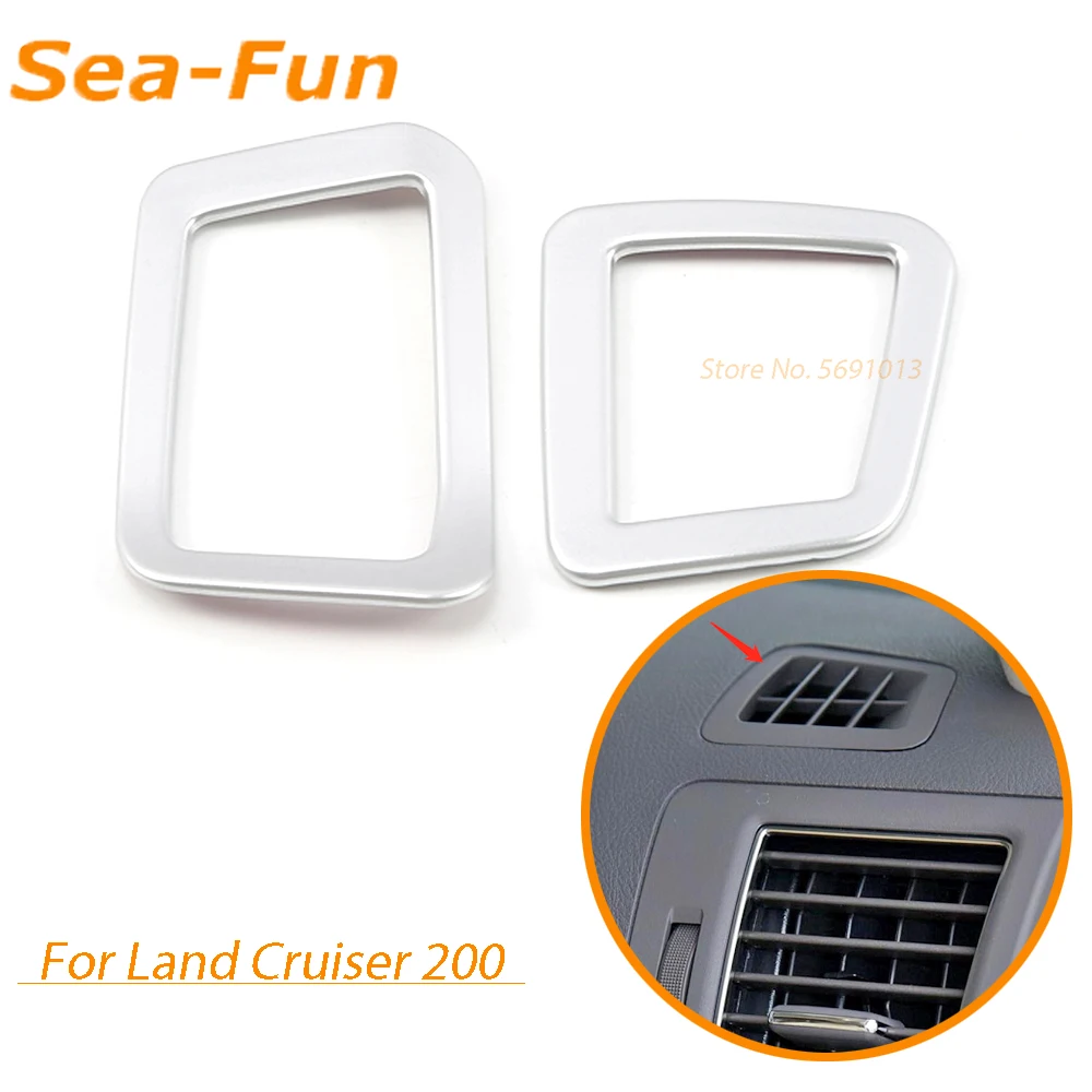 For Toyota Land Cruiser 200 2016 2017 2018 2019 2020 Front Panel Air Vent Outlet Decorative Cover Frame Interior Accessories
For Toyota Land Cruiser 200 2016 2017 2018 2019 2020 Front Panel Air Vent Outlet Decorative Cover Frame Interior Accessories