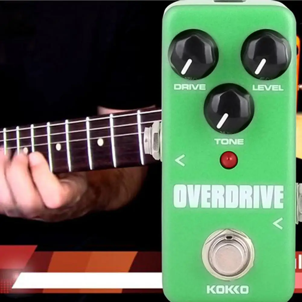 Guitar Effector Monoblock Portable Aluminium Warm Clean Overdrive Effect Sound Processor for Blues Lovers
Guitar Effector Monoblock Portable Aluminium Warm Clean Overdrive Effect Sound Processor for Blues Lovers