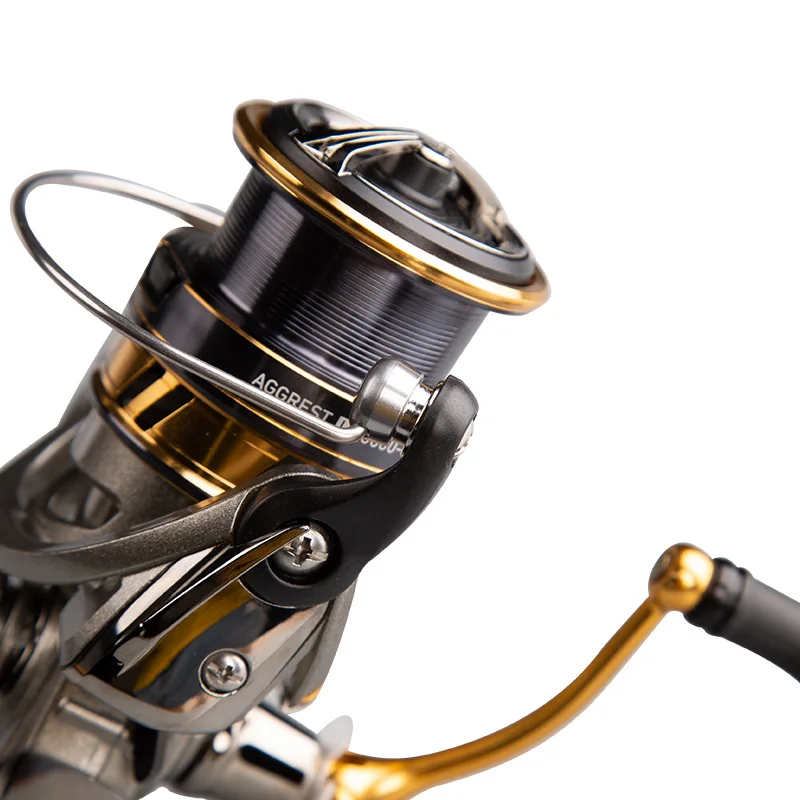 20NEW Original DAIWA AGGREST LT saltwater fishing reels metal 5kg-12kg Power Pre-Loading spinning reel Left/Right Hand NoGap 5BB
20NEW Original DAIWA AGGREST LT saltwater fishing reels metal 5kg-12kg Power Pre-Loading spinning reel Left/Right Hand NoGap 5BB