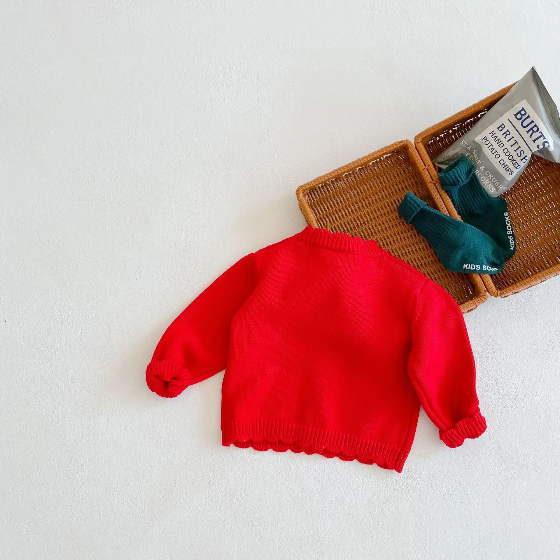 Spring Autumn Baby Knitted Cardigan Sweater Boys Girls Single-breasted Red Sweaters Clothing Kids Wear Baby Boy Clothes
Spring Autumn Baby Knitted Cardigan Sweater Boys Girls Single-breasted Red Sweaters Clothing Kids Wear Baby Boy Clothes