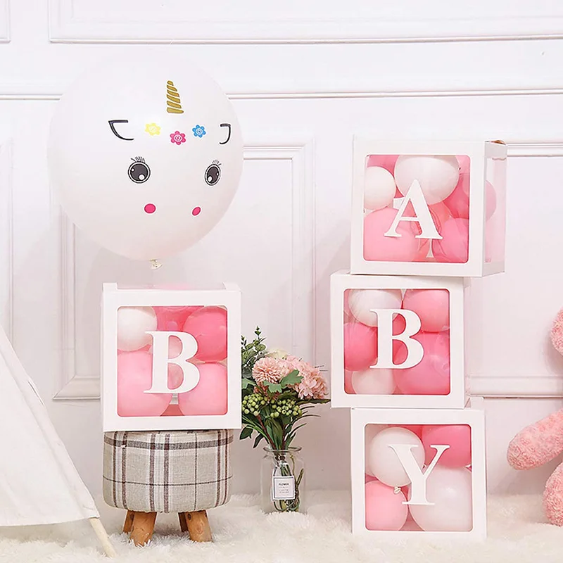 Baby First Balloon Boxes 1st Old Birthday Decorations Boy Girl 1 Year With Letter For Baby Shower Birthday Backdrop Air Globos
Baby First Balloon Boxes 1st Old Birthday Decorations Boy Girl 1 Year With Letter For Baby Shower Birthday Backdrop Air Globos