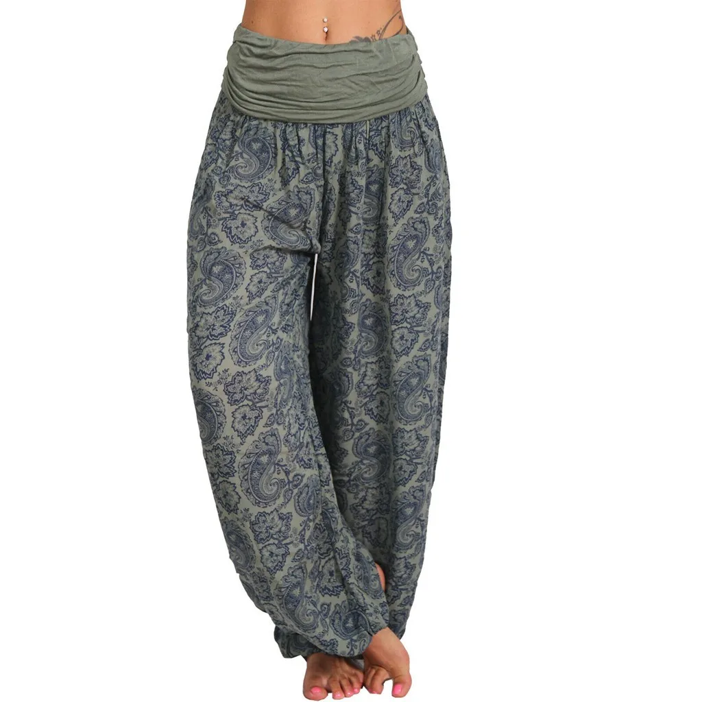 Yoga Harem Pants Bohemian Print Trousers Wide Leg Loose Pant Plus Size S-5XL Ladies Casual Female Yoga Sweatpants yoga broek A50
Yoga Harem Pants Bohemian Print Trousers Wide Leg Loose Pant Plus Size S-5XL Ladies Casual Female Yoga Sweatpants yoga broek A50
