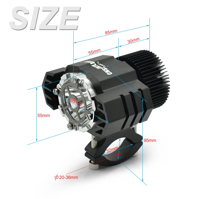 CNSUNNYLIGHT Hi-Quality 25W 4250Lm LED Motorcycle Headlight Spotlight Moto Bikes Fog Headlamp Car Truck Work Drive White Lights
CNSUNNYLIGHT Hi-Quality 25W 4250Lm LED Motorcycle Headlight Spotlight Moto Bikes Fog Headlamp Car Truck Work Drive White Lights