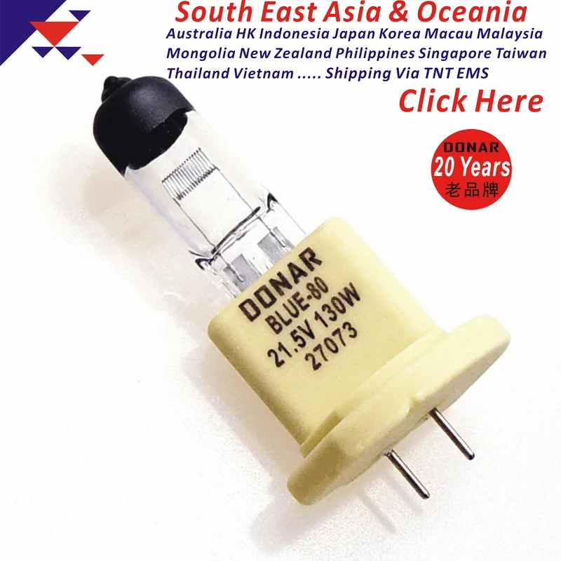 DN-27073 синий 80 21 5 в 130 Вт Blue80 JC 5v130w галогенная лампа Hanaulux 56053026 операционный театр