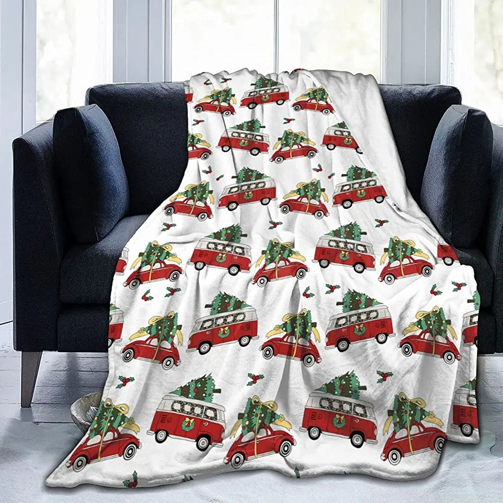 Flannel Fleece Throw Blanket Christmas Santa Claus Giving Gifts and Red Stripe Soft Blanket Breathable Microfiber Blanket
Flannel Fleece Throw Blanket Christmas Santa Claus Giving Gifts and Red Stripe Soft Blanket Breathable Microfiber Blanket