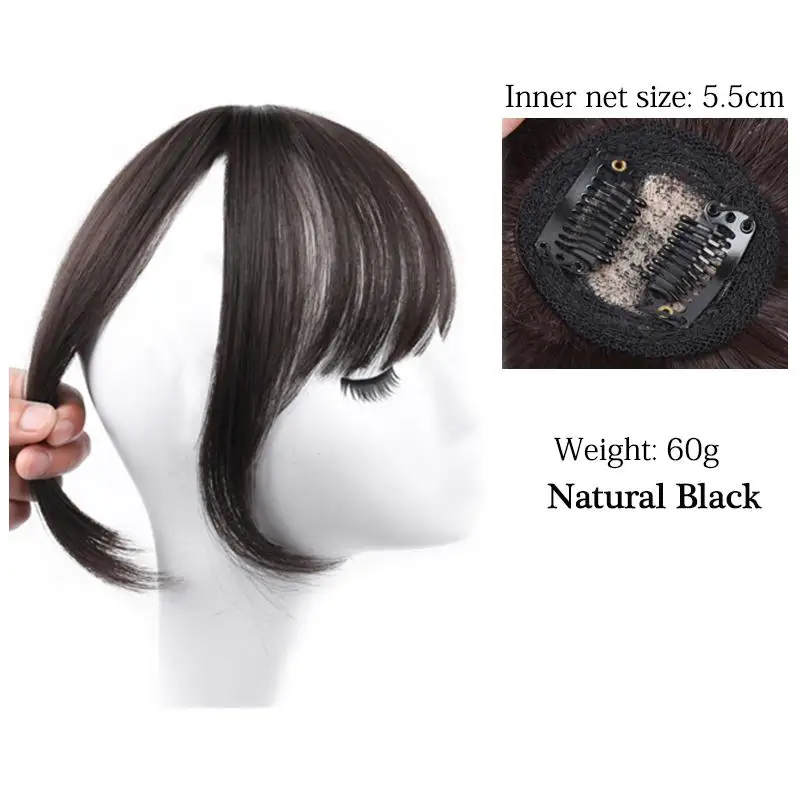 JINKAILI Air Bangs Wig Piece Natural 3D Black Natural French Bangs Replacement Two-color Seamless Face Fake Bangs Girl
JINKAILI Air Bangs Wig Piece Natural 3D Black Natural French Bangs Replacement Two-color Seamless Face Fake Bangs Girl