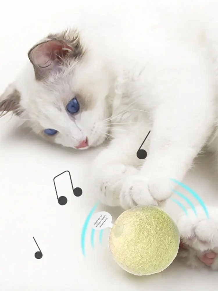 Smart Cat Toys Interactive Ball Catnip Cat Training Toy Pet Playing Ball Pet Squeaky Supplies Products Toy For Cats Kitten Kitty
Smart Cat Toys Interactive Ball Catnip Cat Training Toy Pet Playing Ball Pet Squeaky Supplies Products Toy For Cats Kitten Kitty