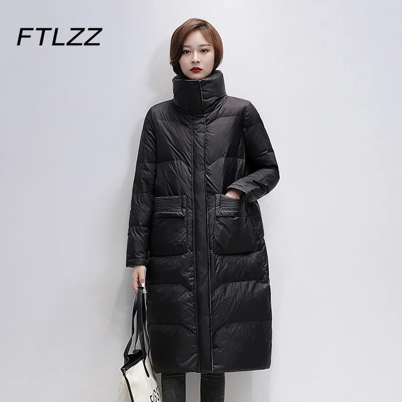 2021 New Winter Warm Down Jacket Women Stand-up Collar Medium Long White Duck Down Coat Female Warm Snow Wear Puffer Jacket
2021 New Winter Warm Down Jacket Women Stand-up Collar Medium Long White Duck Down Coat Female Warm Snow Wear Puffer Jacket
